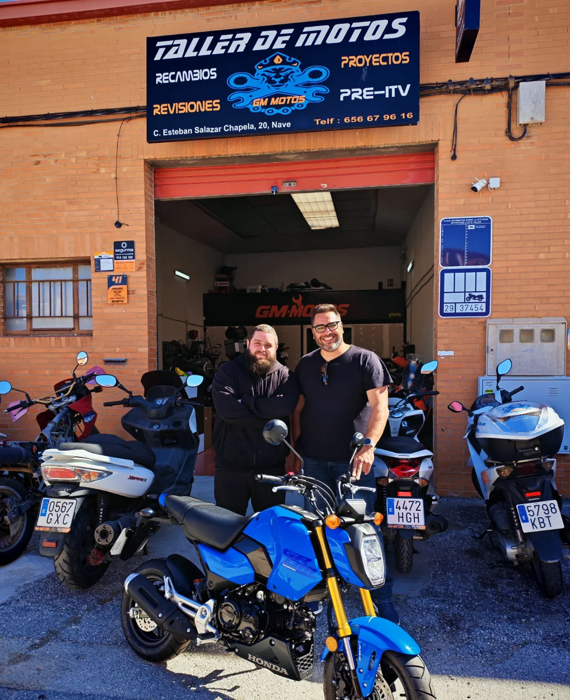 GM Motos taller Málaga 2